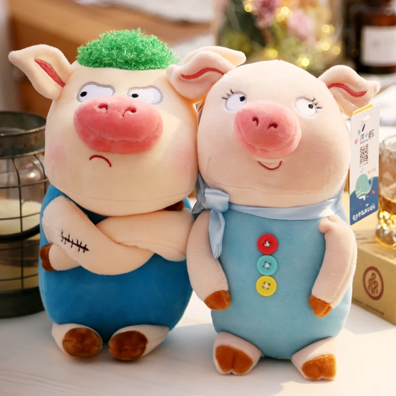 

2018 New toys Curly Pig Plush Toy 22cm Stuffed Animal Doll Cute Birthday gift Kids Toy Mini Soft