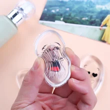 Не едят порошок легко чистить силиконовые puff красота прозрачный макияж Желейный пуфик Мягкие силиконовые пуф для макияжа инструменты для макияжа