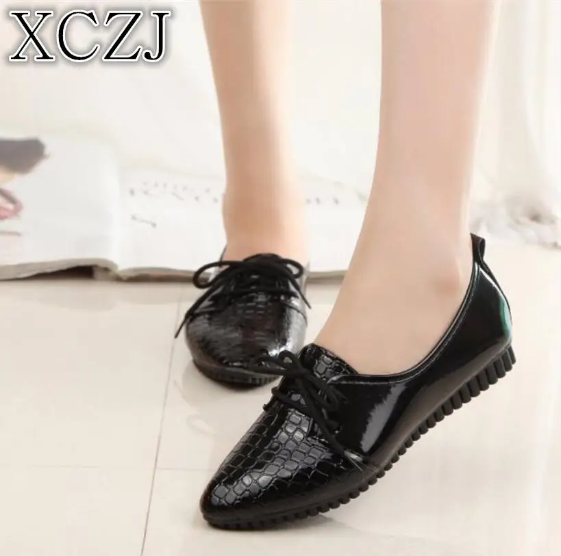 

2019 new retro Korean version with small white shoes pointed single shoes peas flat with single shoes flat shoes Zapatos Mujer