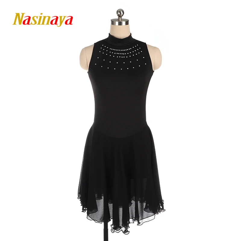 

Nasinaya Figure Skating Dress Customized Competition Ice Skating Skirt for Girl Women Kids Gymnastics Performance Long Skirt