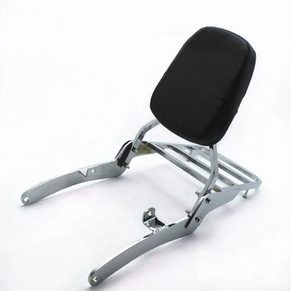 Сисси Бар спинки + чемодан Стойка с подушкой для Yamaha Virago XV 400 Садлер бар