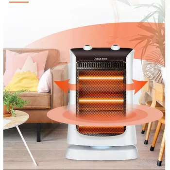 

220V Household Electric Heater Rotatable Energy-saving Head Shaking Heater Fast Heating 3 Gear Control Electric Heater EU/AU/UK