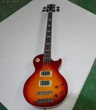 Wholesale New 4 String Electric Bass Guitar LP Model In Sunburst 131006