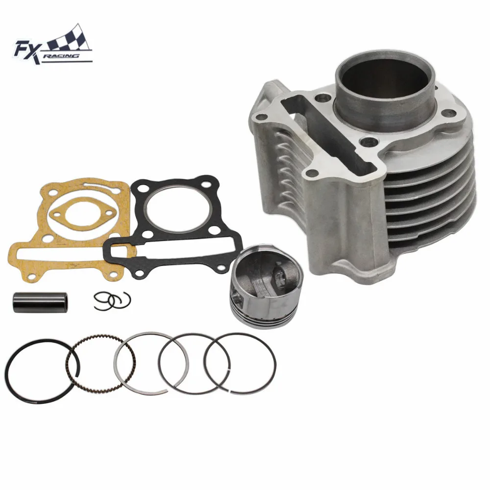GY6 100CC 50 мм большой цилиндрический комплект для скутера TAOTAO ATV Jonway Baotian Jmstar Sym Sunny Znen