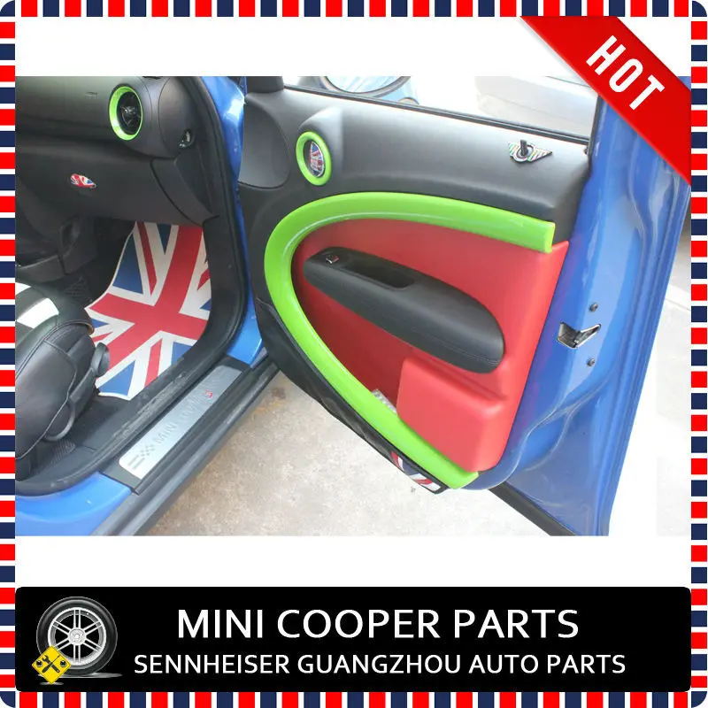 Фирменная Новинка ABS Материал с защитой от ультрафиолетового излучения, стиль Mini Ray чистый зеленый цвет внутренний комплект для Mini Cooper Countryman(4 шт./компл