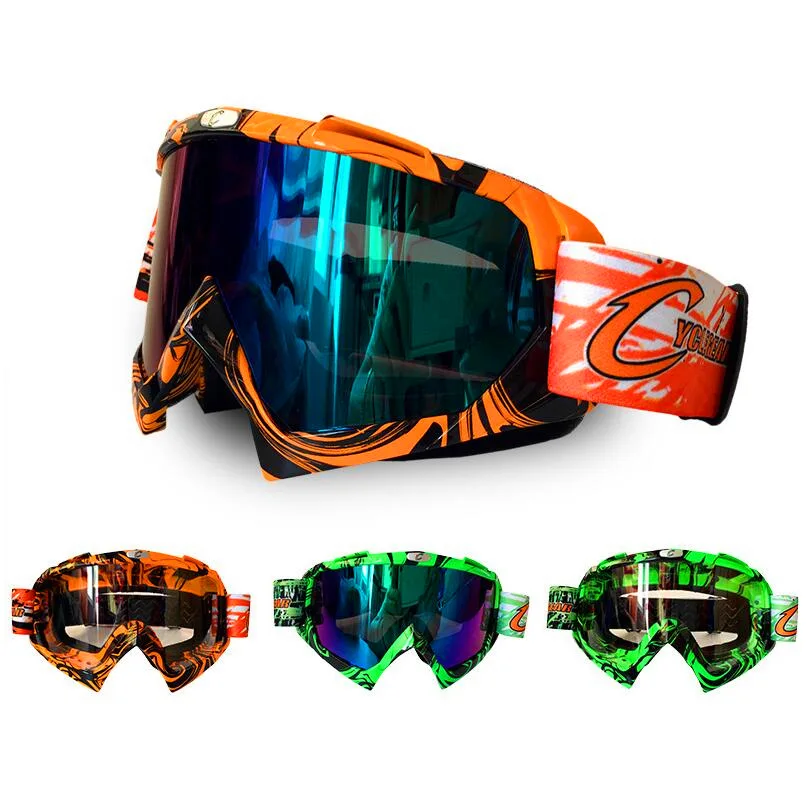 Cyclegear CG08 Men Women Off Road Goggles Glasses Motorcycle Motocross