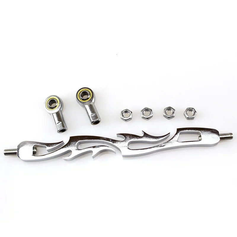 

For Harley Softail Dyna Wide Glide FX FLH FLT Motorcycle Flame Round Shift Linkage Rod Shift Link Case
