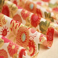 Разноцветная комбинация подсолнухов; хлопковый лоскутный домашний текстиль; хлопковый поплин для шитья; хлопковая ткань - Цвет: white