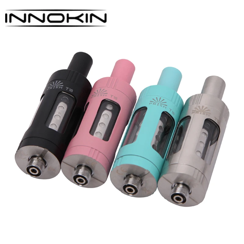 

Original Innokin Prism T18 2.5ml Capacity Top-filling Tank 1.5ohm Coil Atomizer for E Cig Innokin ENDURA T18 Starter Kit
