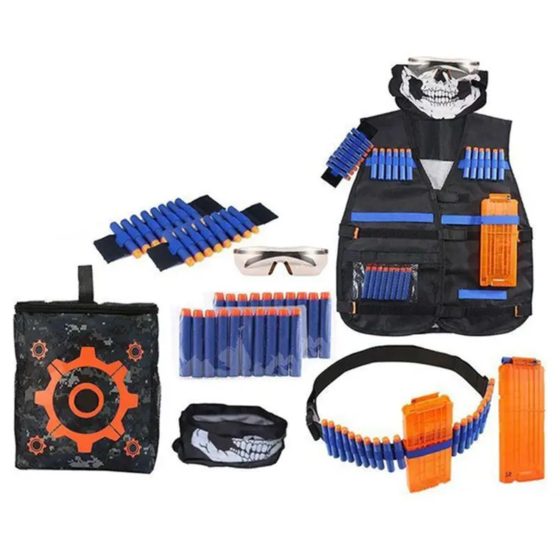 Tactical Nerf Waist Bag Holster Kit  for Nerf Gun N-Strike Elite Series Blaster 
