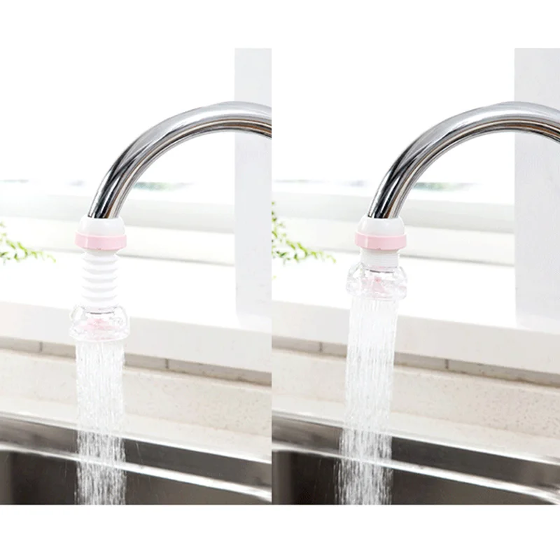 Multifunction Adjustable faucet Extender Flexible Head Kitchen Colorful Water Home Mount Anti-Splash Proof Useful