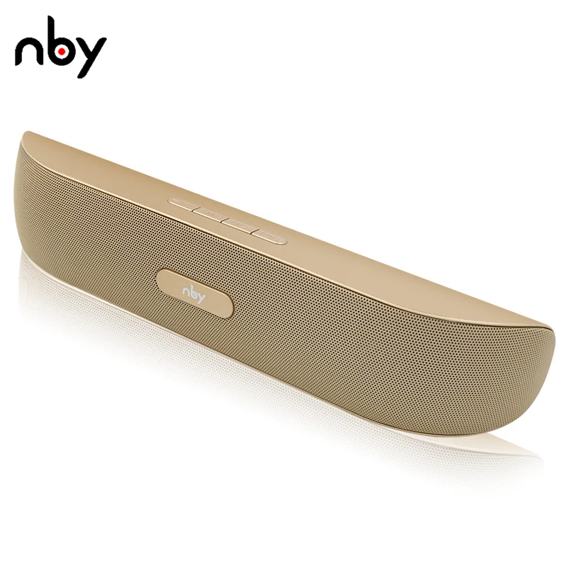 nby 008 Portable Bluetooth Speaker FM Radio 10w Wireless Hi-Fi Loudspeaker 3D Stereo Speakers Computer Bass Boombox tws AUX TF