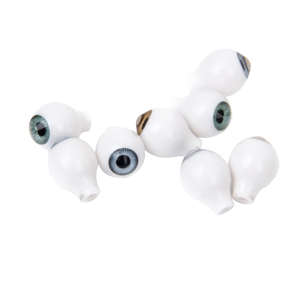 Pack of 4 Pairs Round Acrylic Doll Eyes Eyeballs 8mm Brown Blue Green Tan Pack of 4 Pairs Round Acrylic Doll Eyes Eyeballs 8mm Brown Blue Green Tan