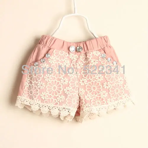 Summer baby girls lace shorts new style fashion cute beautiful kids