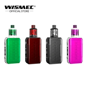 

WISMEC SINUOUS V200 Kit with Amor NSE Tank Output 200W in 1.3 ohm WS04 MTL/0.27ohm WS-M Coil 3ml Capacity E-Cigarette vape kit