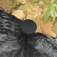 סיכות בד 100pcs פלסטיק גינת כיסוי בד אבטחת תחרות דוקרנים דשא סיכות יתדות סוד סטייפלס עיגון ויד תיקון Landscape (3)