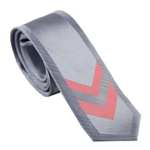 Lammulin Для мужчин Галстуки Граничит серый серебристый с персиком коралловый розовый полосатый галстук мода для Для мужчин рубашки Свадебные Gravatas 6 см