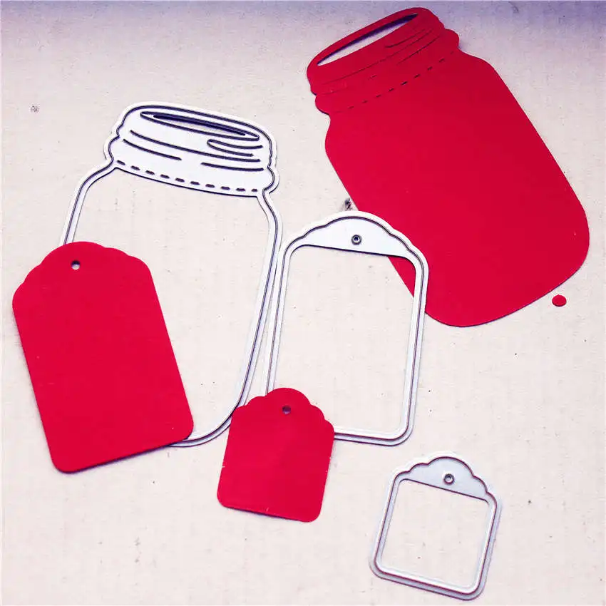 

PANFELOU Metal craft little baby bottle paper die cutting dies for Scrapbooking/DIY Christmas wedding Halloween cards