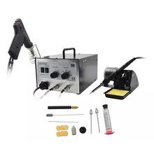 220 V AOYUE I701A+ 2 в 1 станция для распайки BGA Электрический вакуумный насос для распайки Электрический вакуумный пистолет+ паяльная станция