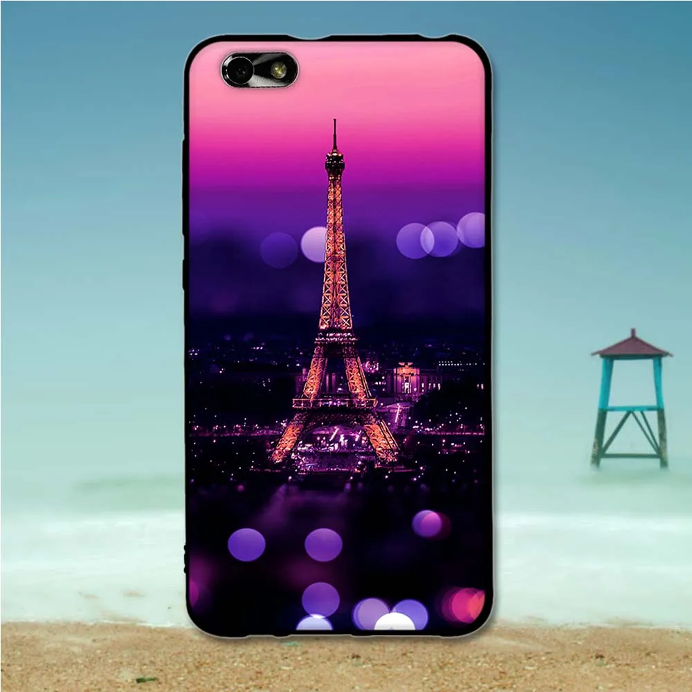 Чехол для Huawei Honor 4X мультяшный Резиновый ТПУ защитный чехол телефона чехлы мягкий
