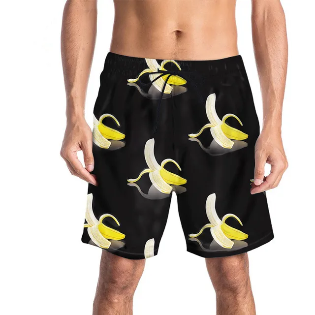 Buy USA SIZE Womens/Mens Board Shorts Funny Banana