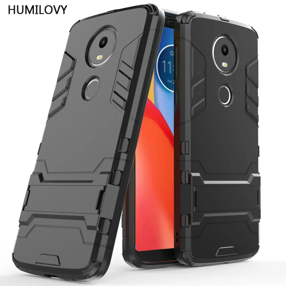 

For Motorola Moto E5 Plus Case for Moto E5+ Cover Shockproof Robot Silicone Rubber Hard Back Cover for Motorola E5 Plus Case