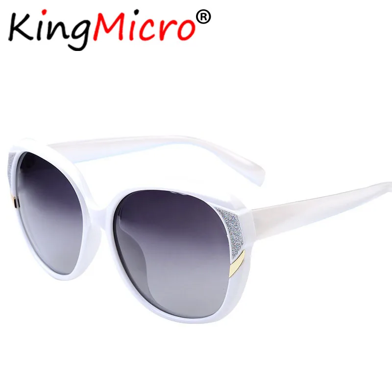 

Women Oversized Polarized Sunglasses Fashion Ladies Big Oval Colorful Driving High Quality UV Protection Sun Glasses UV400 White