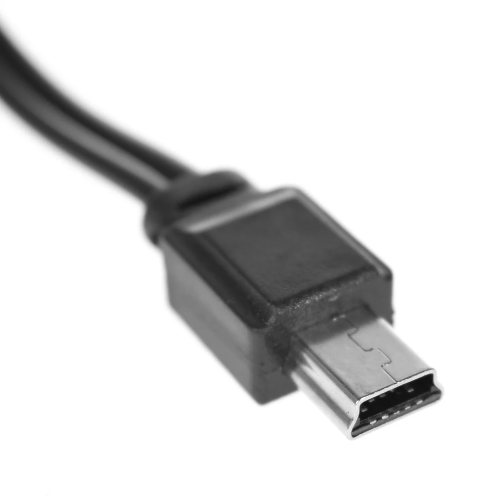 Портативный Динамик аудио кабель USB разъем Mini-USB 5pin+ 3,5 мм AUX Мирко usb