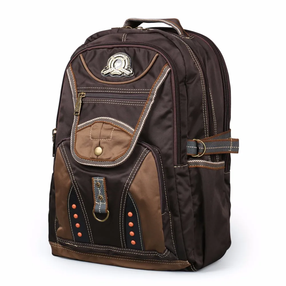 RUIL рюкзак для мужчин Путешествия школьный 14,1 дюймов рюкзак для ноутбука ноутбук большой ёмкость сумка для ноутбука