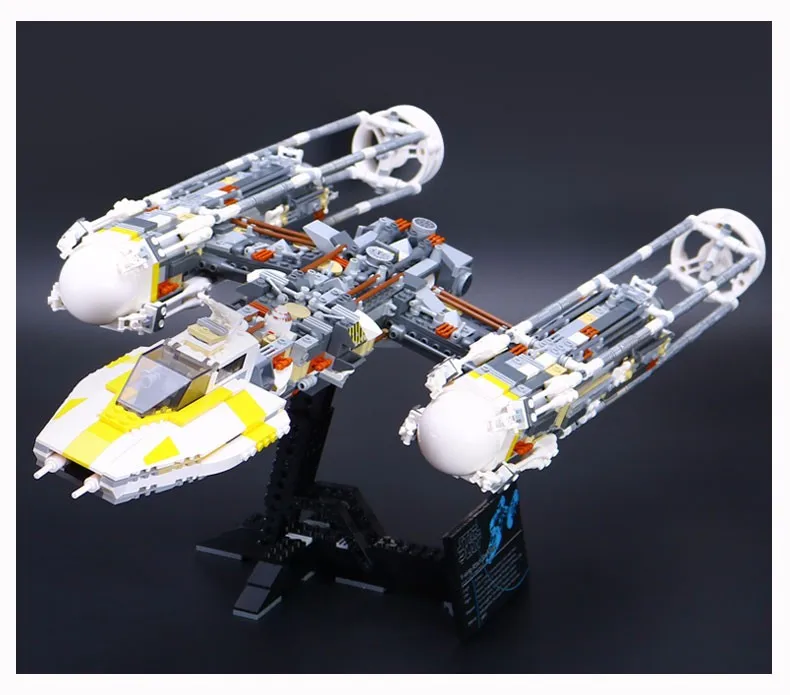 

Lepin 05040 Y Attack Starfighter Wing Building Block Assembled brick Star Series War Toys Compatible with 10134 Educational Gift