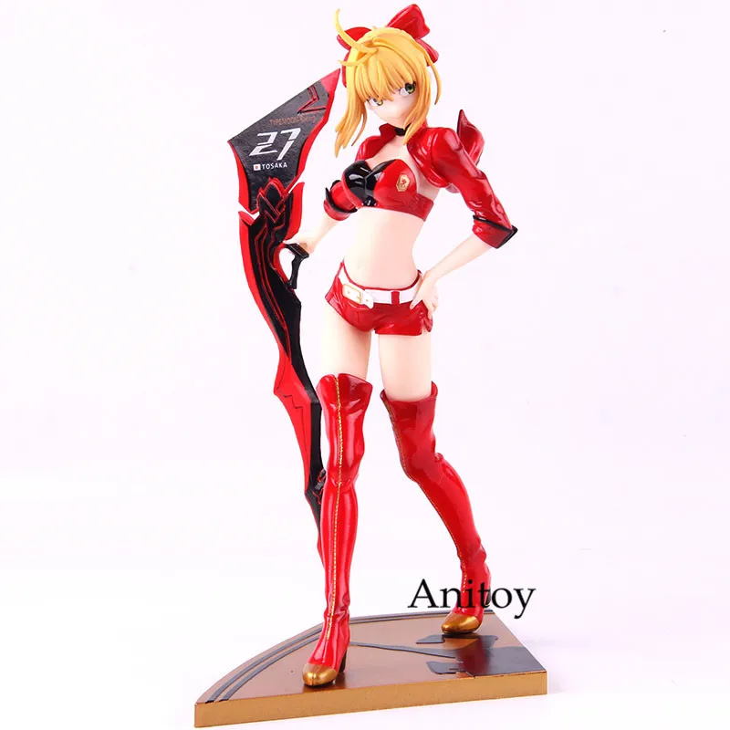 

Fate Stay Night Saber Nero Claudius Action Figure 1/7 scale painted figure PVC Collectible Model Toy Racing Ver.