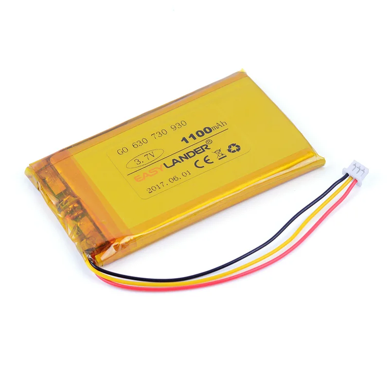 

3.7V 1100mAh Rechargeable li-Polymer Battery For TomTom Go 530 Go 630 Go 720 Go 730 Go 730T Go 930 GPS Navigator new battery