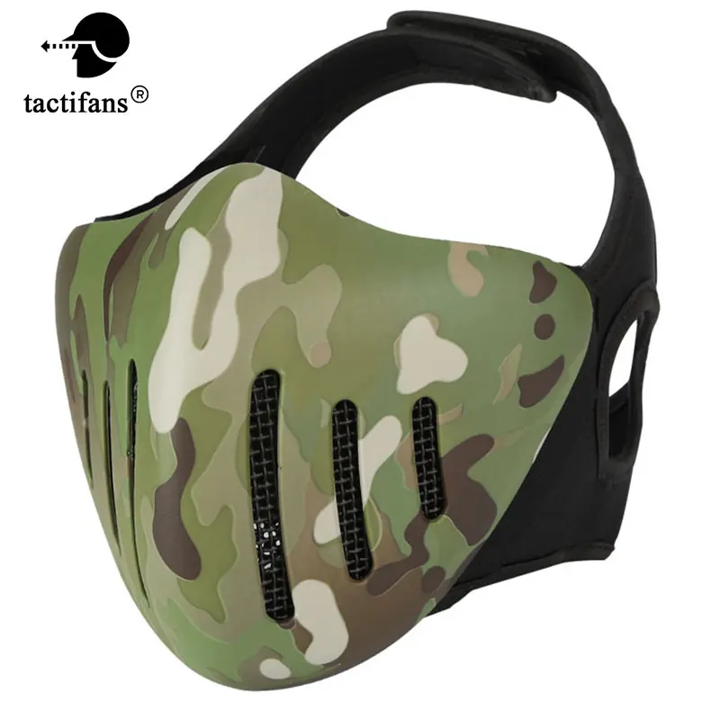 

Tactical Half Face Protective Goggle Mask for Airsoft Paintball CS Game Hunting Airsoft Shooting Cosplay Costume Party Mask