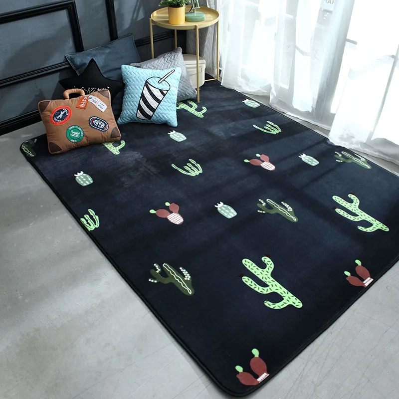 Ковер для спальни коврик черного цвета для гостиной tappeto alfombra tapis dywan tapis salon tapete para sala chambre прямоугольные ковры - Цвет: Color 1