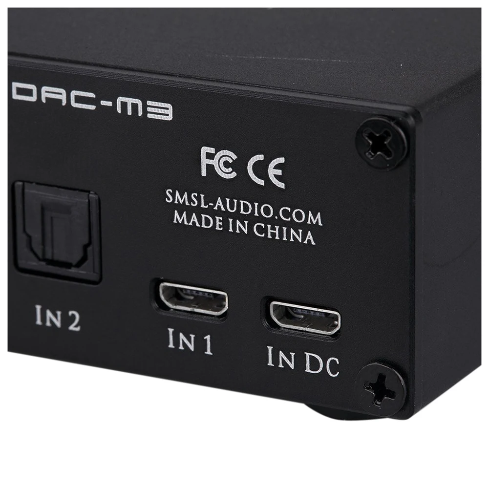 Top Deal SMSL M3 USB Powered Audio Decoder AMP Multi-function Optical Coaxial Headphone Amplifier Audio Decoder DAC Conveter