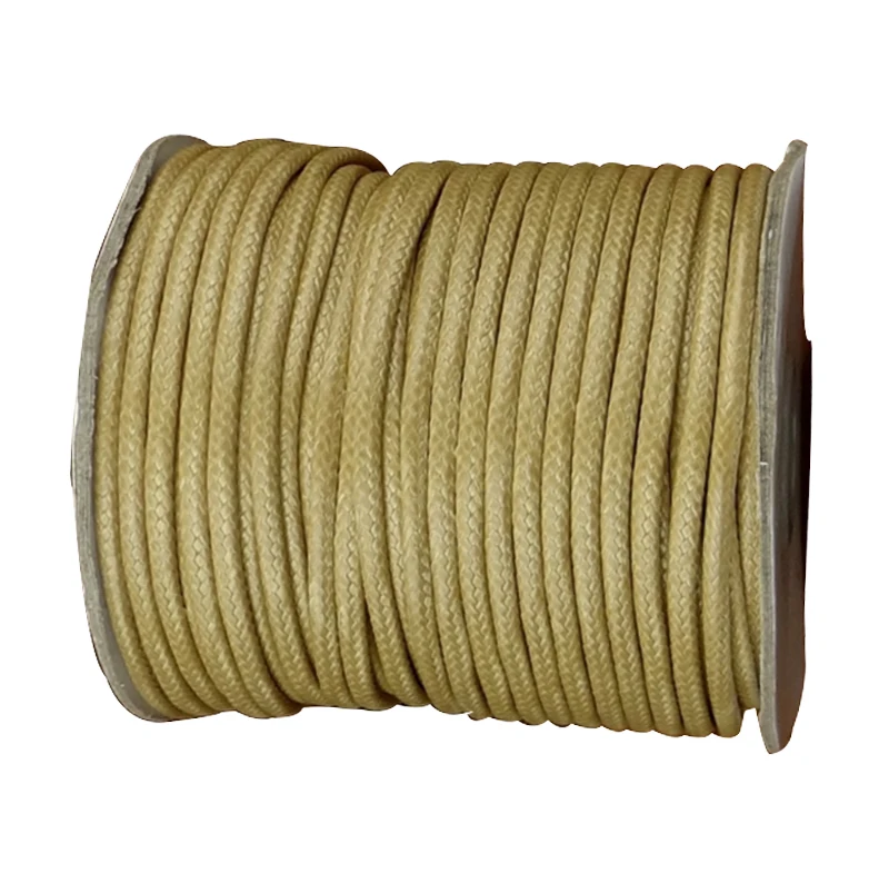 50 ярдов/рулон вощеная нить из полиэстера 3 5 мм|rope thread|waxed cordpolyester waxed cord |