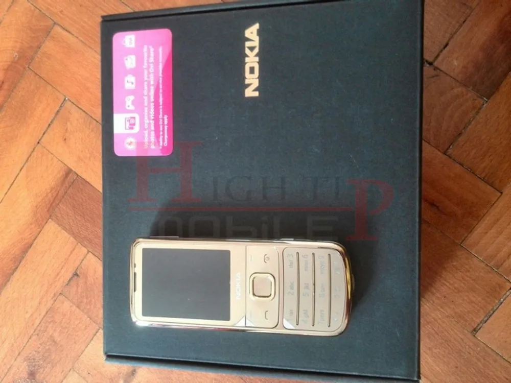 Лидер продаж разлоченный ориганльный Nokia 6700c 6700 классические золотые Мобильные телефоны 5MP Бесплатный кожаный чехол русская клавиатура