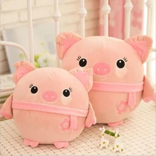 Lovely Pink Pig Short Plush Toy Doll Soft Stuffed Animal Plush Pillow Girls Birthday Gift цена Lovely Pink Pig Short Plush Toy Doll Soft Stuffed Animal Plush Pillow Girls Birthday Gift цены онлайн