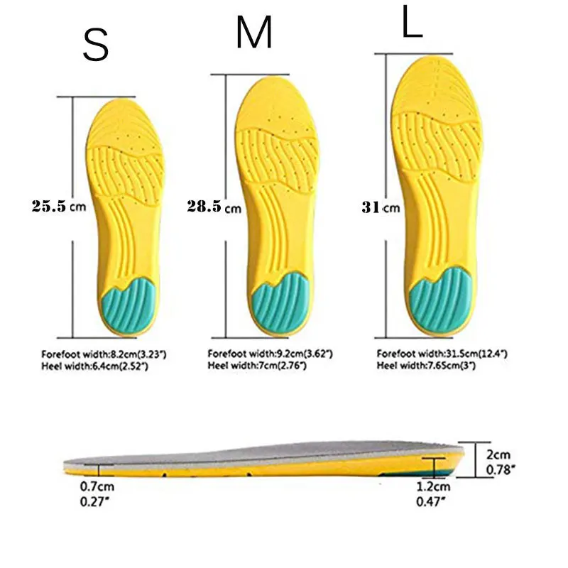 Изящные подушечки ортопедические подошвенные фасцитические стельки для обуви спортивная дышащая стелька для увеличения роста комфортная