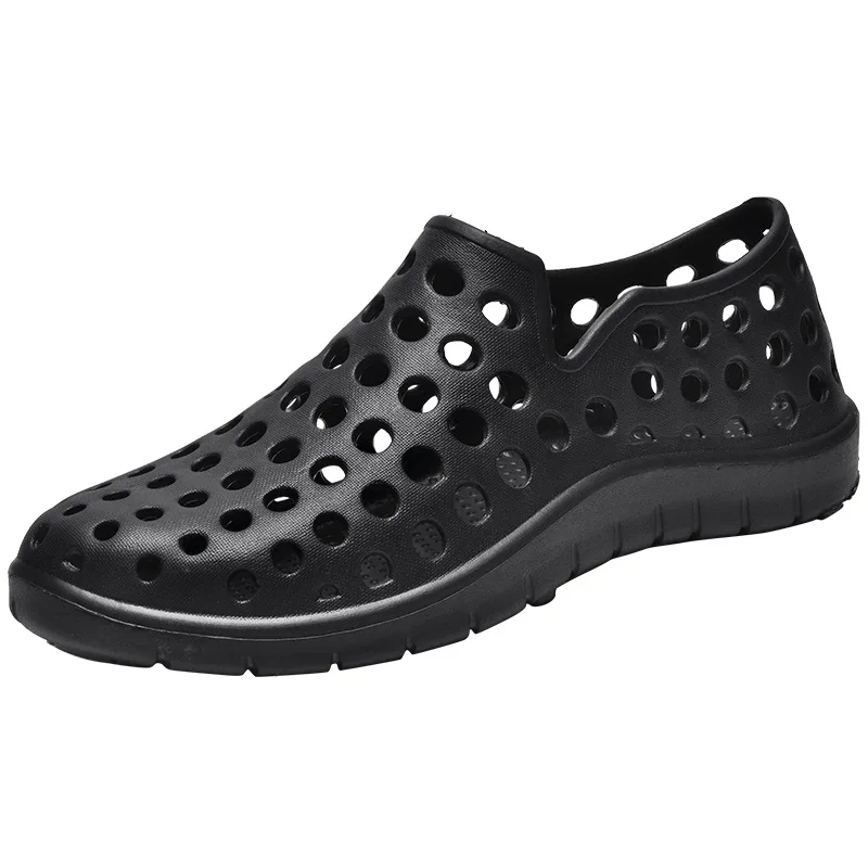 Big Size 38-46 High Quality Croc Men Casual Aqua Clogs 2018 Male Band Sandals Summer Beach Swimming Shoes unisex