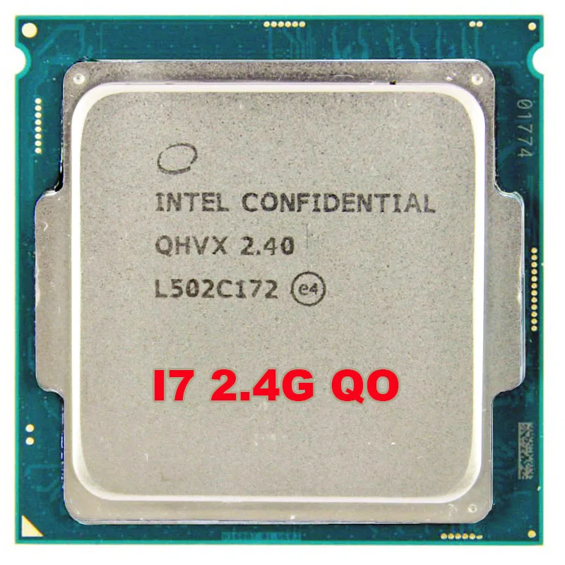 Инженерная версия ES CORE I7 QHVX, 2,4G, 35 Вт, четырёхъядерный процессор с 8 потоками, лучше, чем графический процессор QHQG HD530 Инженерная версия ES CORE I7 QHVX, 2,4G, 35 Вт, четырёхъядерный процессор с 8 потоками, лучше, чем графический процессор QHQG HD530