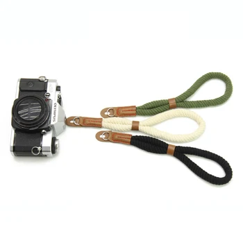 

Handmade Cotton Digital Camera Wrist Hand Strap Soft Wristband for Leica Q DLUX M10 M6 M9 High Quality