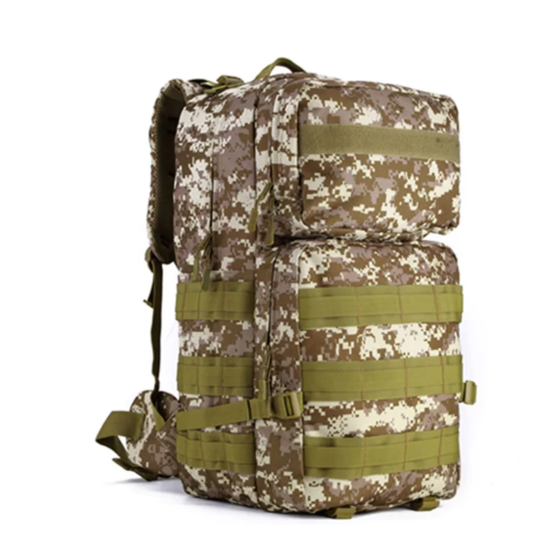 Bolsa de Desporto Mochila de Escalada dos Homens ao ar Mochila de Viagem Mochila Militar Quente Braço Livre Camuflagem Tático Multifuncional Xa982wd 55l 27 Cheap Mochilas escal.