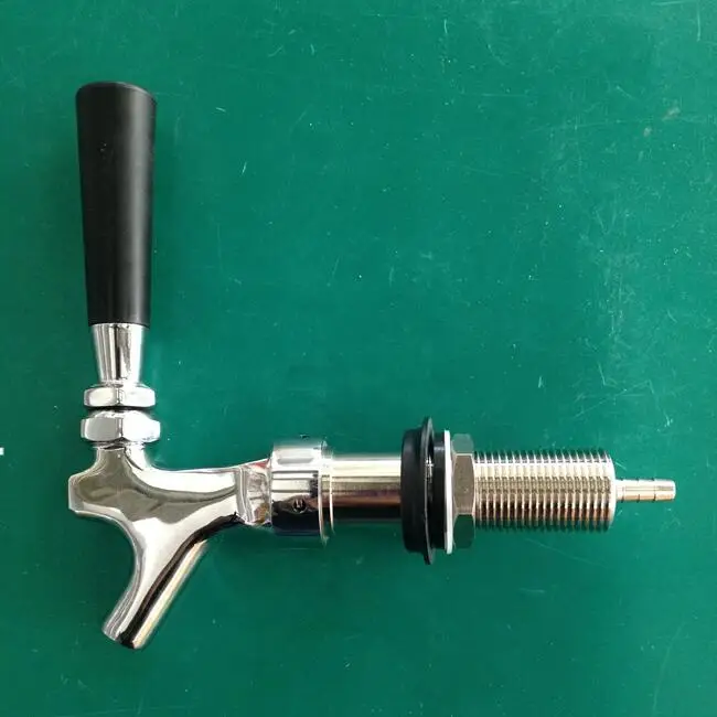 Beer barrel not adjustable beer faucet kegerator tap homebrew, Brass