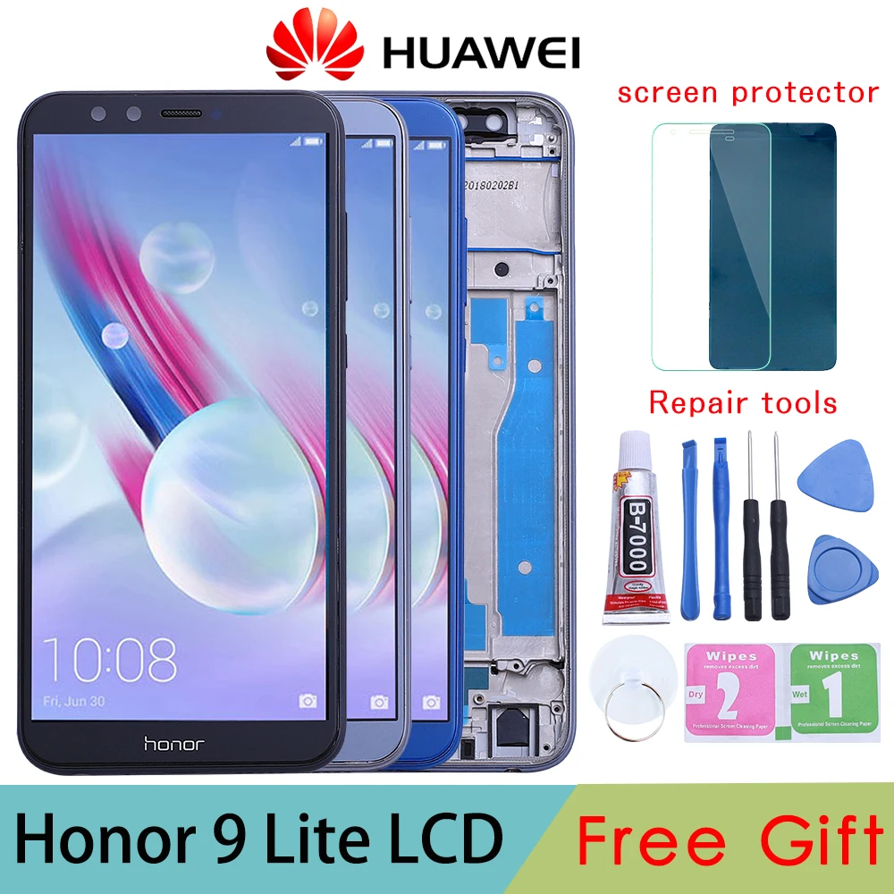 Оригинальный дисплей для HUAWEI Honor 9 Lite сменный сенсорный ЖК экран lld al00 al10 tl10
