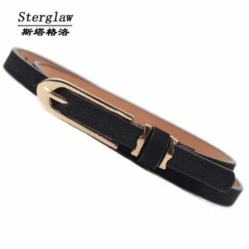 

Hot selling thin belt pin buckl jeans casual belt women 2020 fashion designer female belt dress cinturones mujer sterglaw J202