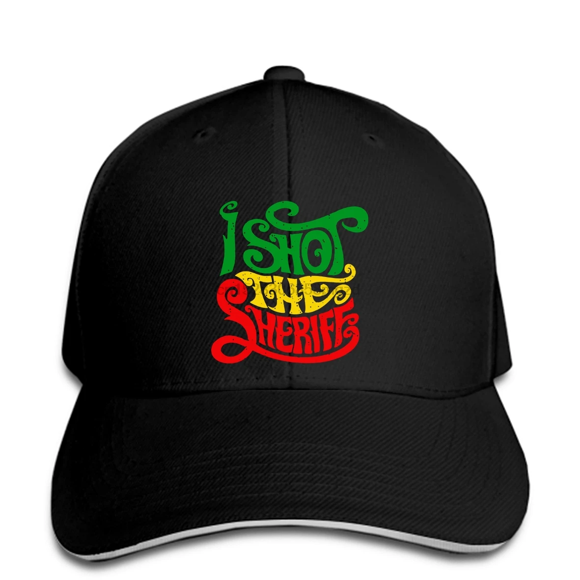 

I Shot The Sheriff Bob Marley Mens Reggae Men Baseball Cap Music And The Wailers Jamaica Snapback Cap Women Hat Peaked