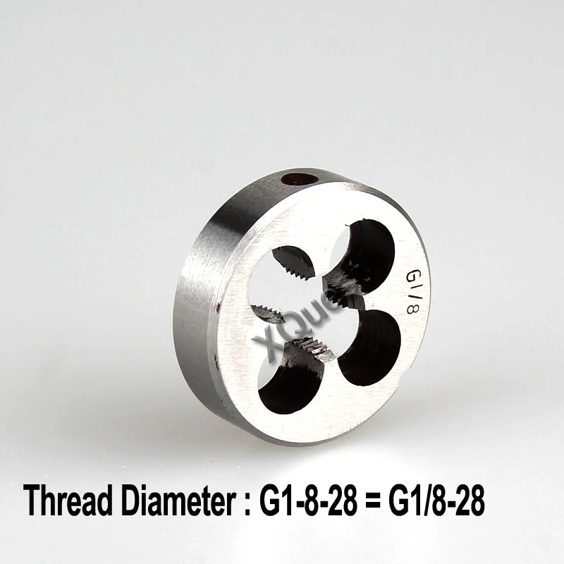 

XQuest pipe thread Round die G RC ZG R 1/4-19 1/8-28 3/8-19 1/2-14 3/4-14 American tapered die NPT 1/16 1/4 1/8 3/8 1/2 3/4