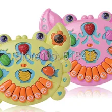 Многофункциональная необычная игрушка для младенцев, детей, животных, фермы, музыки, фортепиано, клавиатура для обучения и занятий спортом, электронный пластик