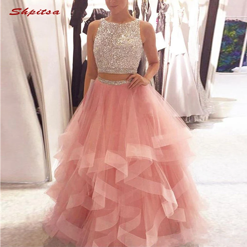 

Luxury Long Evening Dresses Party Sexy Plus Size Ladies Sequin Women Formal Dresses Evening Gown